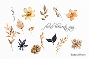 Watercolor Halloween clipart, a Seasonal Illustration by SvetaArtStore (Thumbnail 6 of 10)
