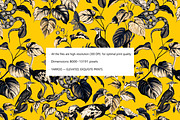 TWILIGHT EDEN_ BOTANICAL PATTERN, a Pattern Graphic by YARROO (Thumbnail 6 of 10)