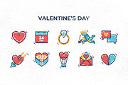 120 Holiday Icons, an Outline Icon by Flat Icons (Thumbnail 13 of 13)