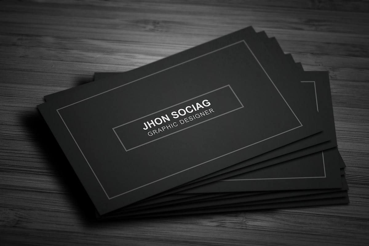 Simple Individual Business Cards, a Business Card Template by Galaxiya (Photo 2 of 8)
