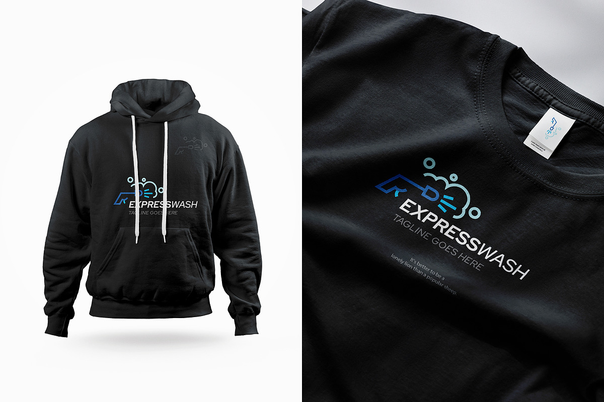 Washing Logo Design Template, a Branding & Logo Template by Dipak Dheer (Photo 3 of 6)