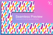 Feathers Seamless Pattern, a Pattern Graphic by Forhadx5 (Thumbnail 3 of 7)