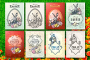 Easter and Passover postcards, a Card Template by inshader (Thumbnail 1 of 7)