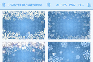 Winter Holidays Background