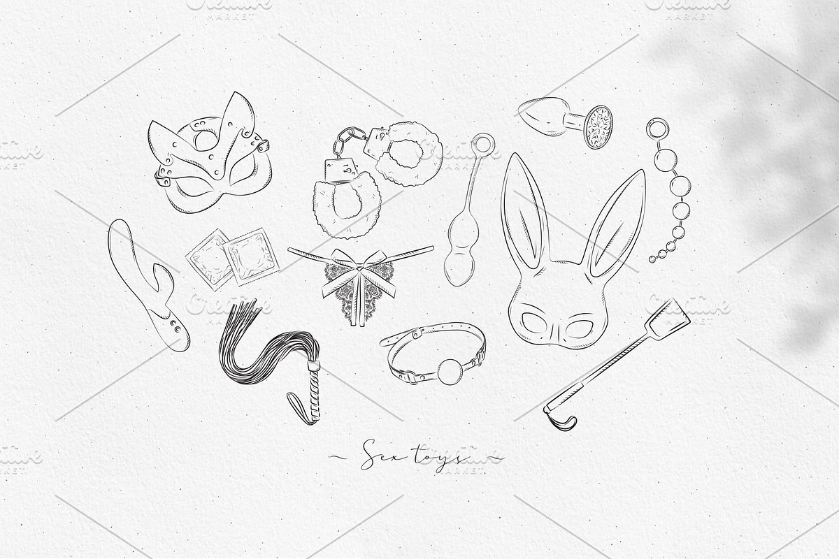 Lingerie And Toys, an Illustration by Anna (Photo 3 of 6)
