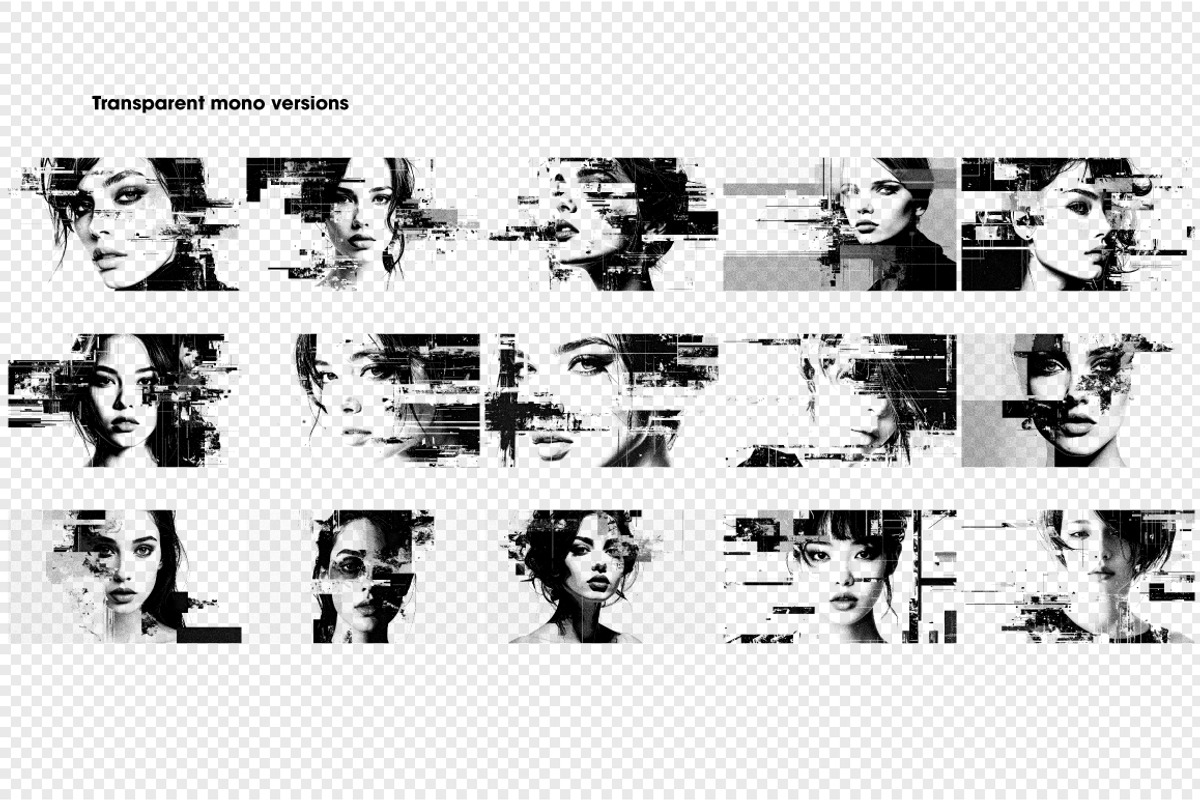Beautiful Noise 2 Abstract Collages, a Texture Illustration by Offset (Photo 17 of 21)