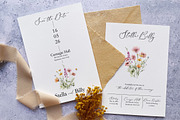 Colorful Wildflower Wedding Suite, an Invitation Template by BlueRobinDesignShop (Thumbnail 4 of 10)