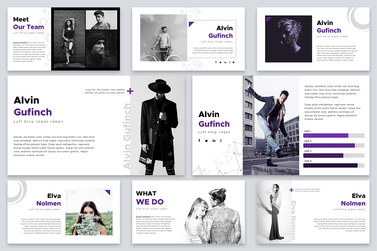 Phantom Modern PowerPoint Template, a Presentation Template by Reshapely (Photo 7 of 15)