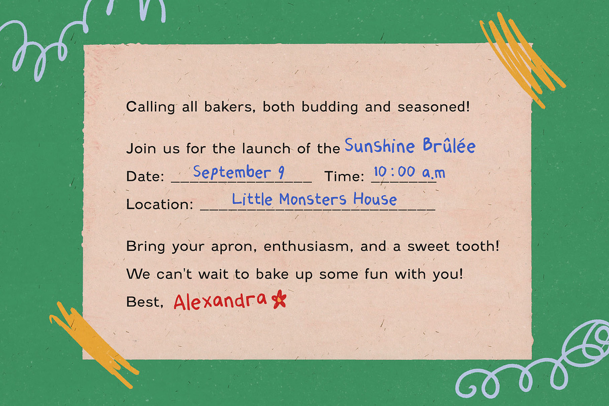 Pokey Little Monsters Handwritten, a Handwritten Font by Perplexitics (Photo 8 of 10)
