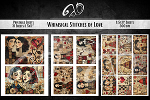 Whimsical Stitches Of Love