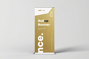Roll Up Banner Mock-up, an Advertising Mockup by zippypixelstudio (Thumbnail 2 of 9)
