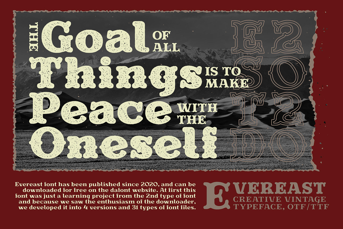 Evereast Font Family, a Slab Serif Font by Nocturnal Workspace (Photo 13 of 14)