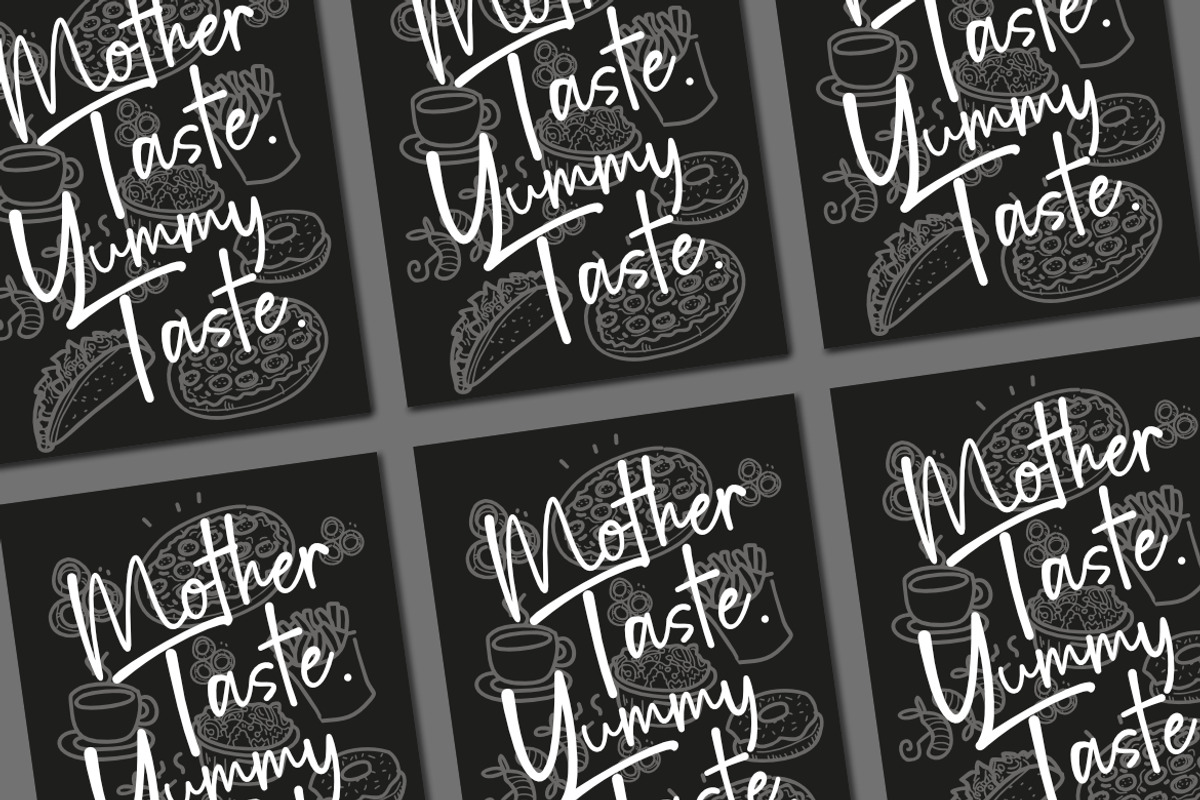 Hetalhya Scriptly – Script Font, a Script Font by Bayuktx (Photo 5 of 7)