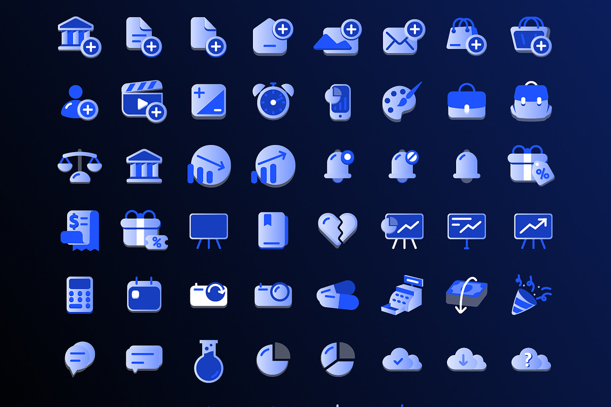 FORTIS - Bold Colorfull Icon Pack, a Solid Icon by BROCZ Store (Photo 6 of 8)