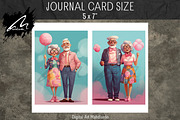 Colorful infinite Love Portrait, a Person Illustration by Digital Art Mahdiseño (Thumbnail 6 of 9)
