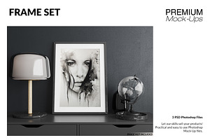 3 Shapes of Frame Mockups, a Product Mockup by mock-ups