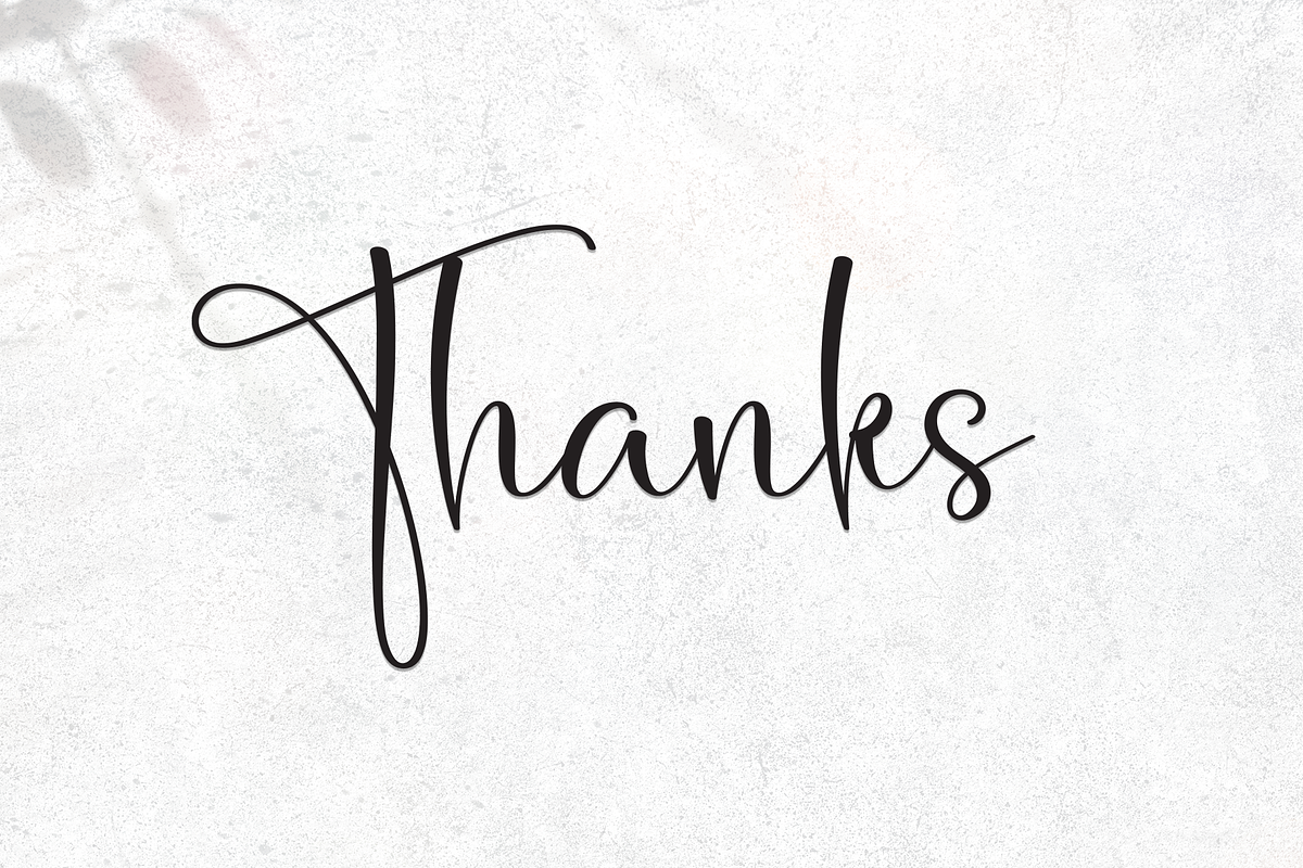 Ananta Signature | Script Font, a Handwritten Font by Scratchones (Photo 9 of 9)