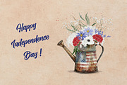 Patriotic Clipart Bundle, a Seasonal Illustration by Maggie Stilwell Design (Thumbnail 16 of 16)