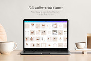 Canva Massage Therapist templates, a Social Media Template by LiliesandBerries (Thumbnail 21 of 21)