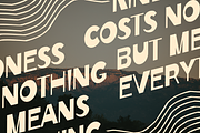 Kopluck Sans - Fun Display Font, a Sans Serif Font by Sronstudio (Thumbnail 7 of 13)