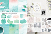 Watercolor Flower Bundle-50 in 1, an Illustration by Beigetime (Thumbnail 7 of 10)