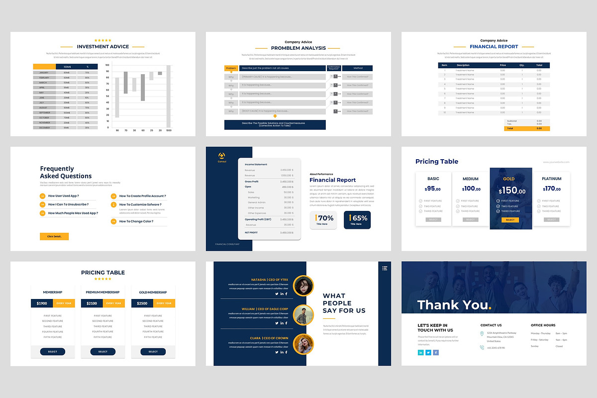 Financial Planner Consultant Keynote, a Presentation Template by Art StoreID (Photo 5 of 5)
