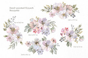 Light Watercolor Spring Flowers Png, a Decorative Illustration by GraphicsDish (Thumbnail 3 of 3)