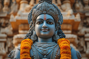 Cultural depiction of a vibrant stat, a Photo by Tanuart