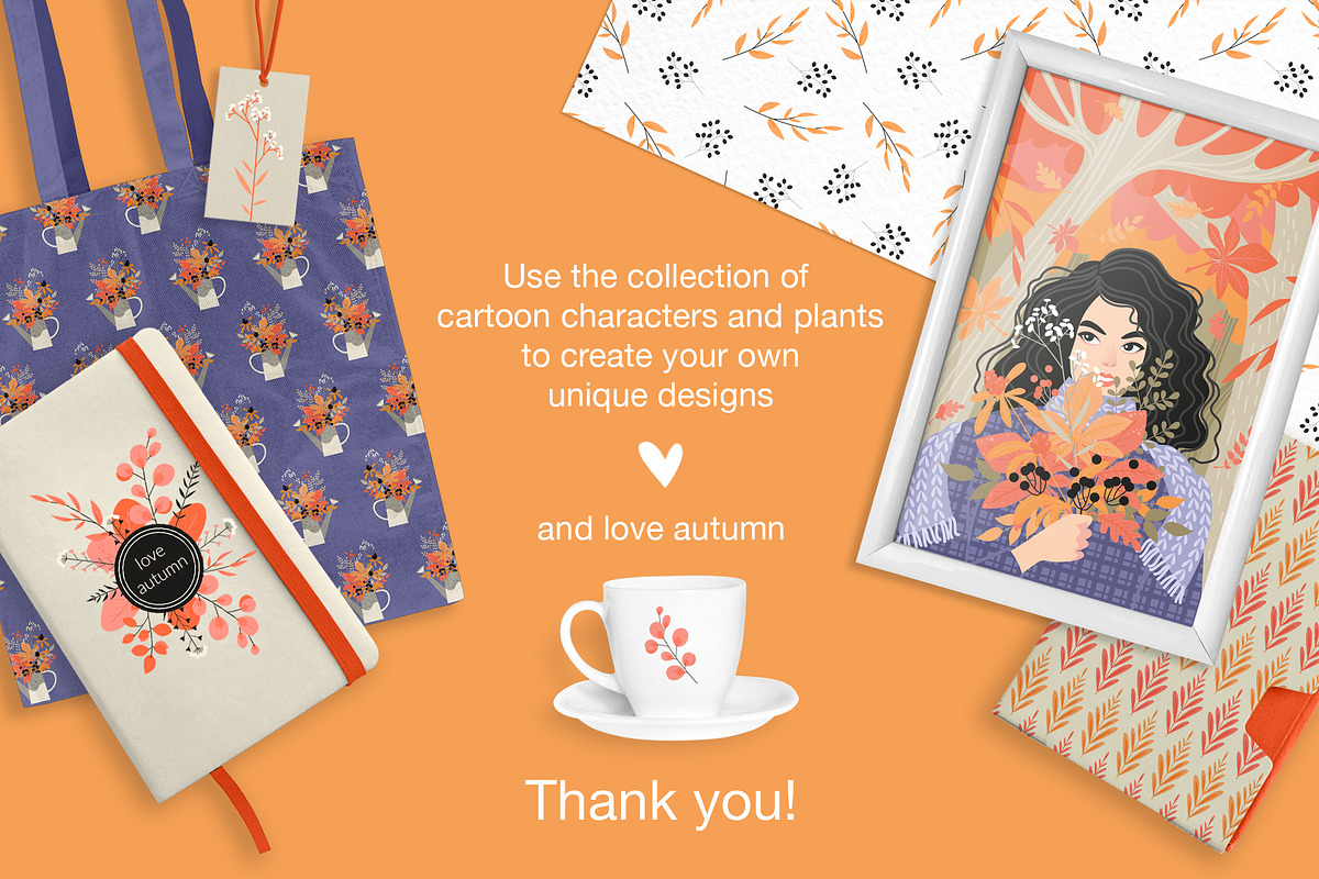 Autumn collection, a Person Illustration by Masha Naidzionysheva (Photo 6 of 6)