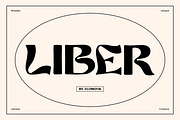 Liber retro font, a Font by elvinova (Thumbnail 1 of 8)