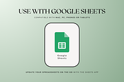 Standard Biweekly Budget - Green, a Templates & Theme by The Creative Plans co (Thumbnail 10 of 10)