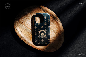 iPhone Tough Case Glossy Mockup v.8
