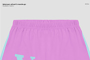 Women short pant mockup, an Apparel Mockup by Voyage Studio (Thumbnail 2 of 4)