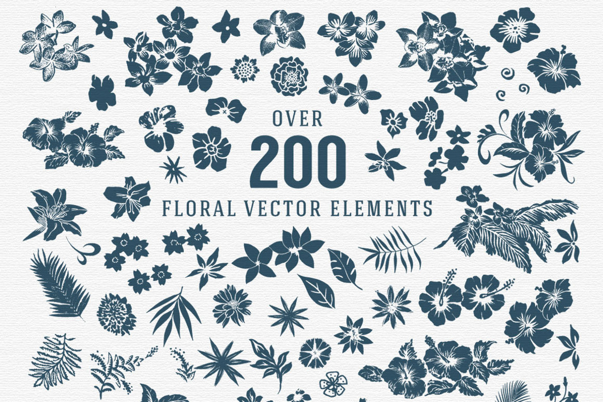 Aloha! Tropical Explosion Collection, an Object Graphic by Sault Design (Photo 2 of 5)