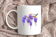 Hanging Rose Strings Sublimation, an Illustration by Designworld (Thumbnail 6 of 8)