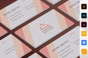 Legal Services Business Card