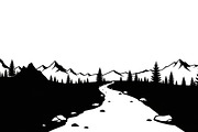 Endless Wilderness PuzzleClipart Set, an Object Illustration by Designer_Momina (Thumbnail 5 of 13)