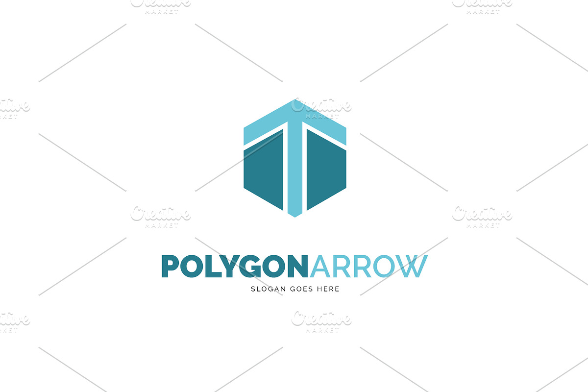 Polygon Arrow Logo Template, a Branding & Logo Template by meisuseno