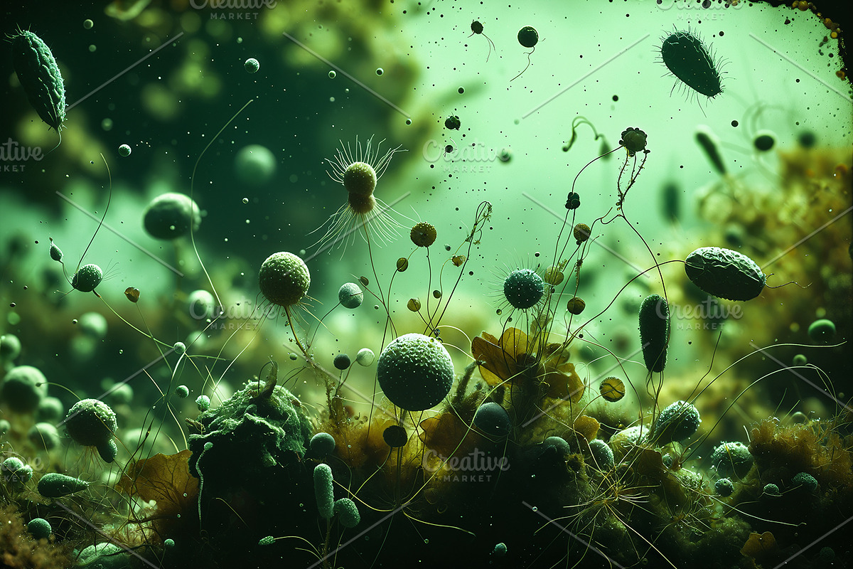 52 Fictional Microscopic Organisms, an Abstract Photo by h.utomo (Photo 4 of 52)