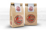 Paper Bag Mock-Up, a Packaging Mockup by DesignRushMarket (Thumbnail 4 of 8)