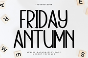 Friday Antumn, a Serif Font by InermediaSTUDIO (Thumbnail 1 of 7)