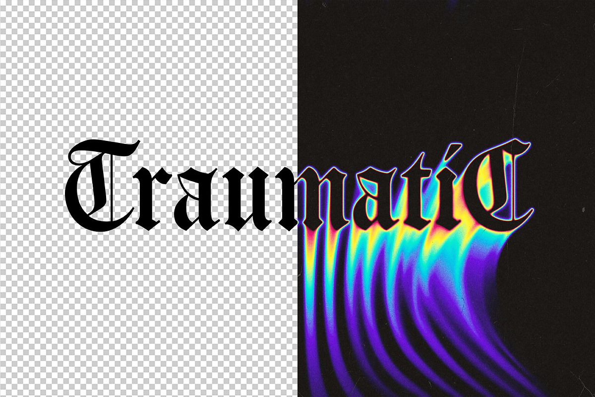 Smudged Dramatic Text Effect, a Layer Style Add-On by Design Squad
