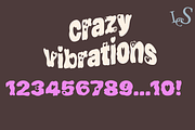 Psychedelic Heart Retro Bubble Font, a Handwritten Font by Little Creative Scribbles (Thumbnail 6 of 7)