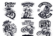 extreme Dirtbike motocross bundles, a Sport Illustration by The BolzStudio (Thumbnail 5 of 10)