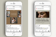 Instagram SocialMedia CANVA Skincare, a Social Media Template by Vermeulen Design Studio (Thumbnail 2 of 6)