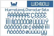 Edge of Galaxy font, a Font by weknow (Thumbnail 8 of 8)