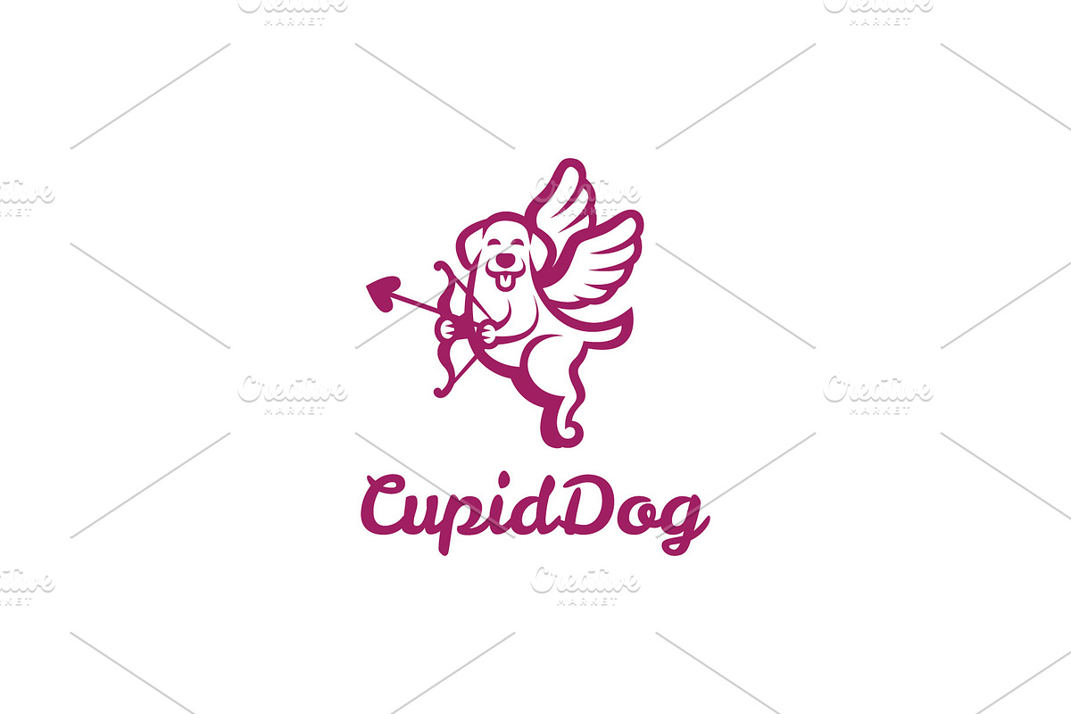 Cupid Dog - Pet Mascot Logo, a Branding & Logo Template by ashenterprise (Photo 1 of 3)