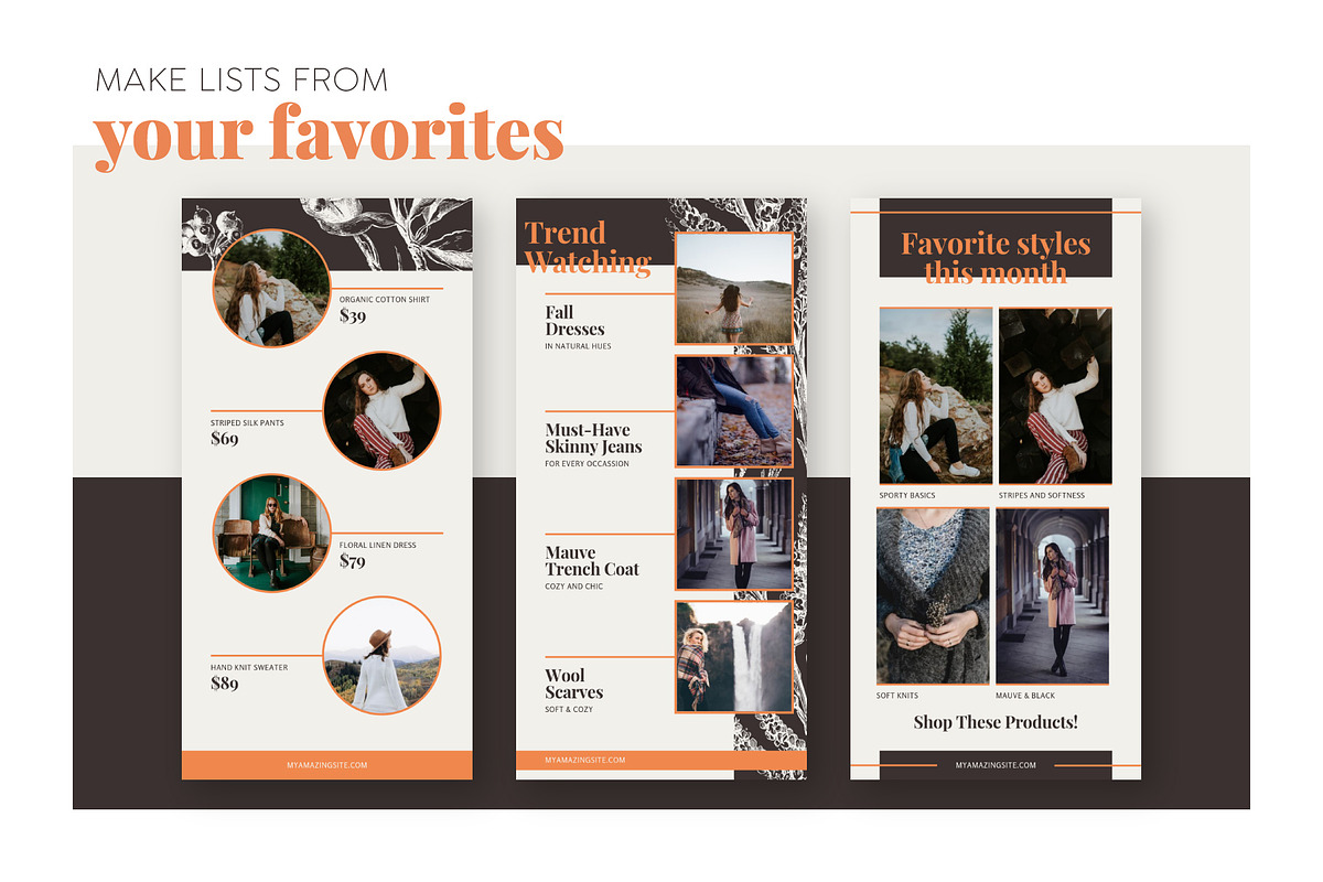 Canva Blog & Pinterest Templates, a Social Media Template by Andimaginary Creative Co. (Photo 4 of 9)