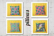 Vector cannabis & unicorns patterns, a Background Graphic by lenavetka87 (Thumbnail 4 of 10)