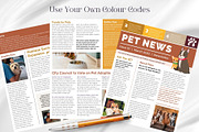 Canva Newsletter Template Pet Care, an Email Template by PixelCraft (Thumbnail 5 of 15)